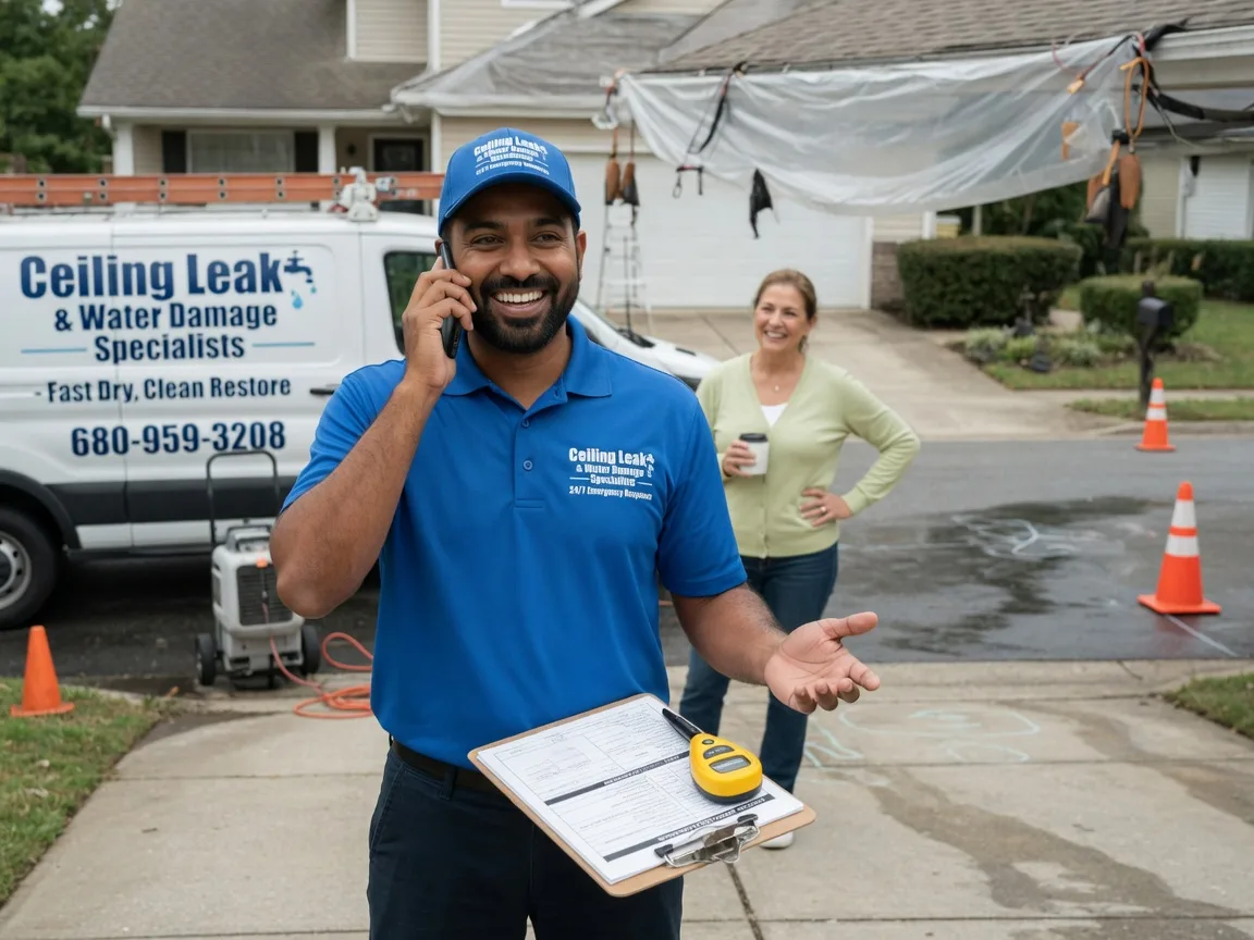 Ceiling Leak Cleanup Moscow, TX FAQs